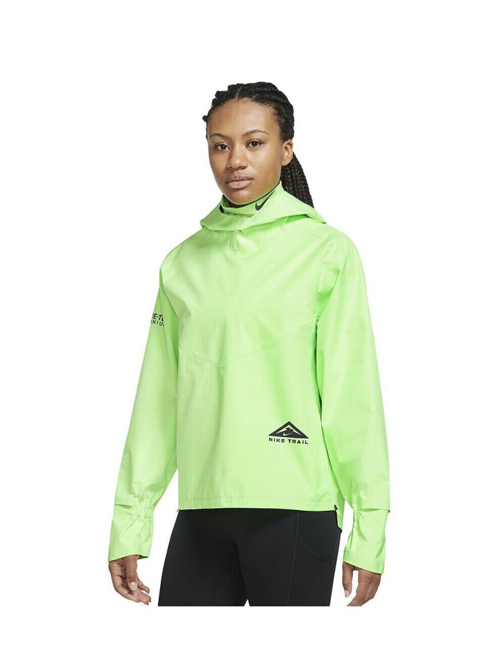 Nike GORE-TEX INFINIUM Women's Trail Running Neon Jacket DM7565-345 Size XS $185